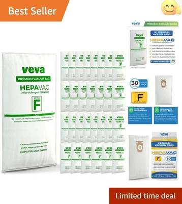 Value-Packed 30 HEPA Filter Bags for Kirby Vacuum Cleaners -  Quality - Image 1 of 4