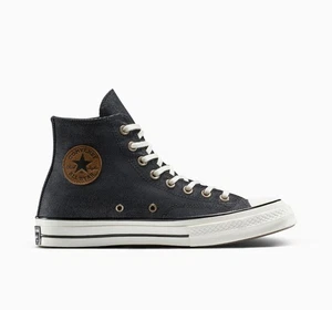 Converse Chuck 70 Denim Sneakers High Top Shoes Black A11735C US 3-12 - Picture 1 of 7