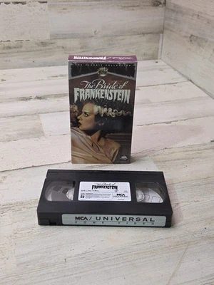 The Bride Of Frankenstein (VHS 1991) Universal Monster Collection Foto 1 de 4