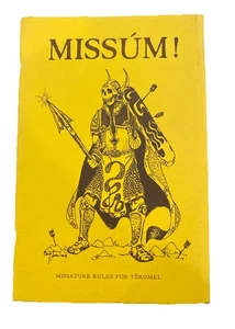 Missúm! Miniature Rules for Tékumel Paperback - Picture 1 of 3