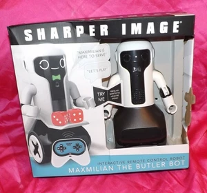 💥 Imagen más nítida Maximilian Bot Butler con control remoto robot juguete interactivo - Imagen 1 de 3