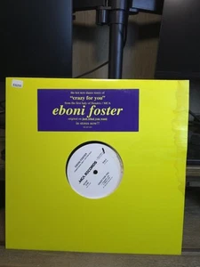 Eboni Foster Crazy For You PROMO SINGLE Vinyl Record Album - Picture 1 of 7