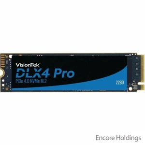 Visiontek DLX4 Pro Solid State Drive - 4 TB - PCI Express NVMe - M.2 901570 - Picture 1 of 1