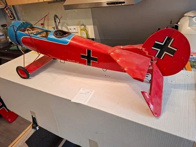 Fokker D VII  Holz Modellflugzeug - Bild 1 von 4