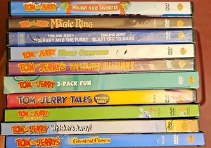 TOM AND JERRY (13 DVD Lot) Mars, Magic Ring, Holidays, Chases FREE SHIPPING! - Picture 1 of 2