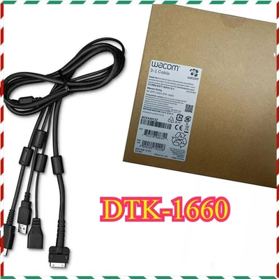 DTK-1660 DTK-1661 ACK43912Z Neu Wacom Cintiq 16 Hybrid 3 in 1 Kabel HD  - Bild 1 von 4