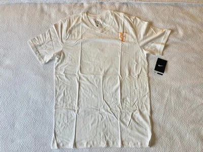 Nike Roger Federer RF Summer 2011 Tennis Shirt L White 404705-101 New Rare - Image 1 of 4