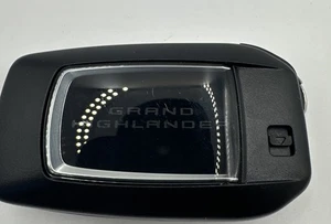 OEM TOYOTA GRAND HIGHLANDER LOGO SMART KEY REMOTE FOB Crome back HYQ14FBX - Picture 1 of 5