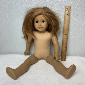 Retired Just Like You American Girl Doll Strawberry Blonde Hair Brown Eyes - Picture 1 of 17