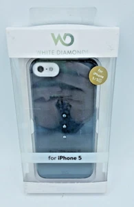 WHITE DIAMONDS Clear Crystal Case for iPhone 5/5S With Swarovski Elements. M15 - Picture 1 of 11
