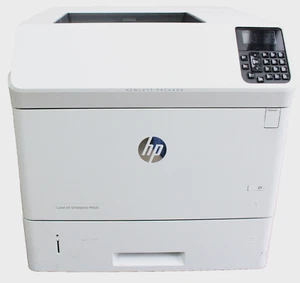 HP Laser Printer Enterprise M605dn DUPLEX A4 USB Office Network ONLY 300 PAGES - Picture 1 of 13