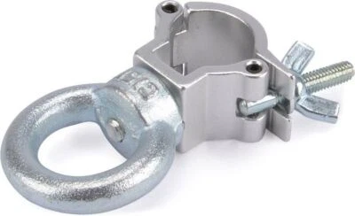 Riggatec Halbschelle - Halfcoupler klein silber bis 10 kg (20 mm) mit Öse