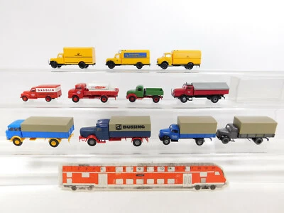 Brekina H0 1:87 Hobbyist's Job Lot Truck Magirus + Krupp + MB Esso / Post etc# - Image 1 of 4