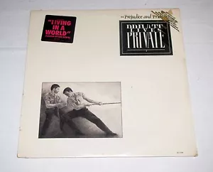 Private Lives – Prejudice And Pride - EMI America - NEW/SEALED PROMO LP - Picture 1 of 3