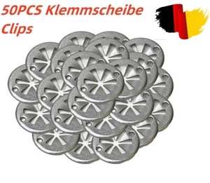 50x Klemmscheibe Unterfahrschutz Clips Hitzeschutzblech für Audi Seat Skoda VW - Bild 1 von 8