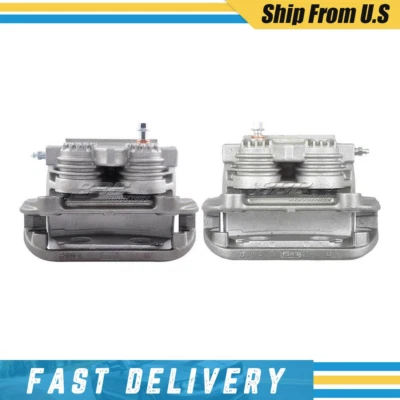 Front Brake Calipers 2 For Chevrolet/Chevy Corvette 1990 1991 1992 1993 1994 _XJ - Image 1 of 4