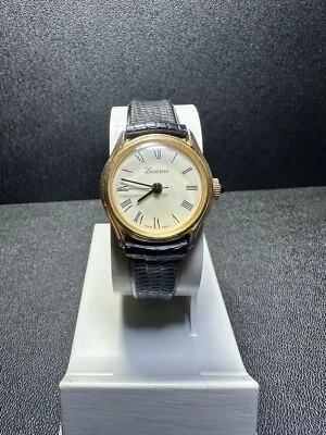 Relógio mecânico vintage Lucerna (feito na Suíça) - Imagem 1 de 4