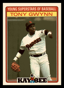 1986 Topps Kay-Bee Young Superstars of Baseball Tony Gwynn HOF #17 Mint
