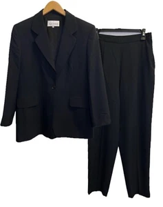 Ivonne Women’s 10/12 Pant Suit Navy Blue 2-piece Set Lined Carrier Office Wear - Picture 1 of 16