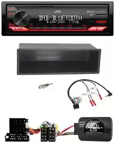 JVC Bluetooth USB DAB Lenkrad Autoradio für VW Passat Golf IV Polo schwarz - Bild 1 von 9