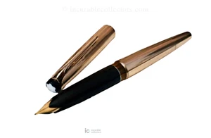 Ungefärbter Montblanc Meisterstück N 82 Gold R Füllfederhalter M 50er Jahre - Bild 1 von 18