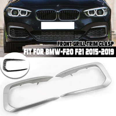 Par de molduras de cubierta de luz antiniebla de ventilación de aire delantera para BMW F20 F21 M Sport 120i 2012-2019 Foto 1 de 4