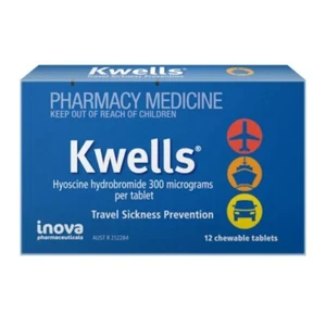 Kwells Travel Sickness 12 Chewable Tablets - Picture 1 of 2