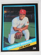 1988 CMC LOUISVILLE REDBIRDS LUIS ALICEA CARD #20