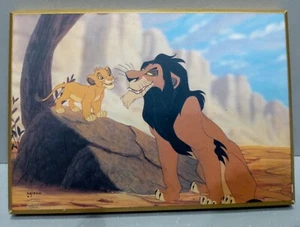 The Lion King "Evil Uncle" Plaque #26/500 - Walt Disney 1994 - RARE - Picture 1 of 3