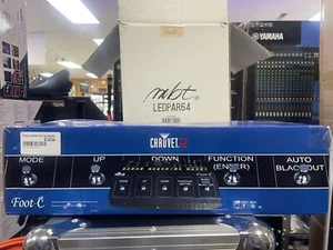 Controlador de pie Chauvet Foot-C DMX - Stock de tienda antiguo - Imagen 1 de 5