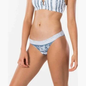 RIP CURL NAVY BEACH FULL PANT SLATE BLUE Bikini Bottom Size L NEW RRP $49 - Picture 1 of 4