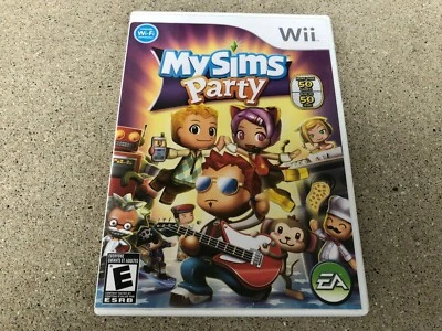 My Sims: Party for Nintendo Wii WII Action / Adventure (Video Game)Complete - Image 1 of 3
