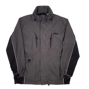 FILA Waterproof Rain Jacket Coat Mens L - Picture 1 of 8