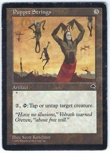 Puppet Strings Tempest Uncommon – MTG Magic the Gathering Card - Picture 1 of 2