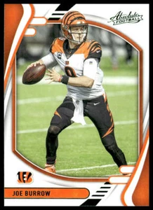 2021 Panini Absolute #42 Joe Burrow Green Cincinnati Bengals - Picture 1 of 2