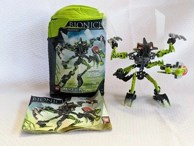 LEGO Bionicle Mistika Gorast 8695 Completo con Bote y Manual Foto 1 de 4