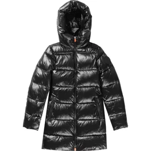 NWT Save The Duck Millie Down Jacket - Girls BLACK / SIZE 6 / 1005 AUTHENTIC - Picture 1 of 4