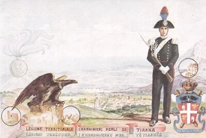 LEGIONE TERRITORIALE CARABINIERI REALI di BOLZANO_Carabinieri Reali di TIRANA - Imagen 1 de 2