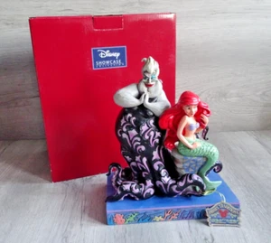 Jim Shore Disney Little Mermaid Ursula and Ariel Wicked And Wishful 6010094 New - Picture 1 of 14