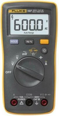 New Fluke 107 Palm Size and Easily Carried Digital Multimeter CAT III 600V - Image 1 of 2