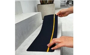 5 Pack Stair Treads Outdoor Indoor Non Skid Tape anti Slip Traction 6"X24" Decks - Picture 1 of 7
