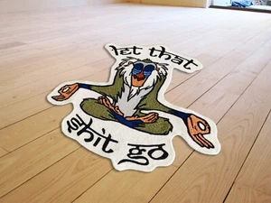 Rafiki Wisdom Floor Mat Modern Area Accent Wool Carpet Bedroom Living Room Rug - Picture 1 of 5