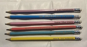 Lápices de escritura personalizados HB colores pastel - Imagen 1 de 2