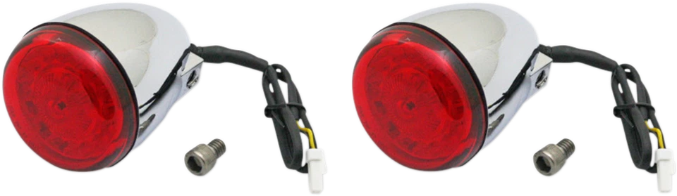 Custom Dynamics Probeam Posteriore LED Giro Segnali Cromo #PB-IND-RTS-R-C - Immagine 1 di 1