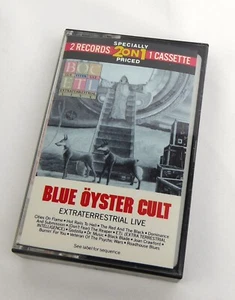 Musikkassette - BLUE ÖYSTER CULT - Extraterrestrial Live -  Tape MC Oyster - Picture 1 of 1