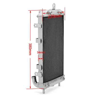 Aluminum Water Radiator For Kawasaki Vulcan 1600 VN1600 03 04 05 06 07 08 Foto 1 de 4