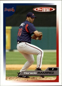 2005 Topps Total Atlanta Braves Baseball Card #453 Horacio Ramirez