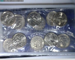25c P D S 2001 State Quarters Wasnington Unc en violonchelo como nuevo y a prueba - Imagen 1 de 7