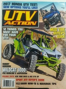 UTV Action March 2017 Mud Tire Buyer's Guide Wildcat 1000 ATV FREE SHIPPING sb - Picture 1 of 1