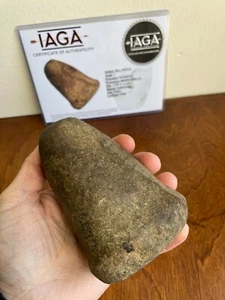 Authentic Hardstone Bell Pestle Indian Artifact - Picture 1 of 16